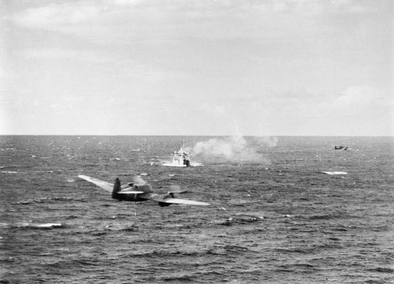 Beaufighter raid in the Aegean sea.  IWM (C 4250)